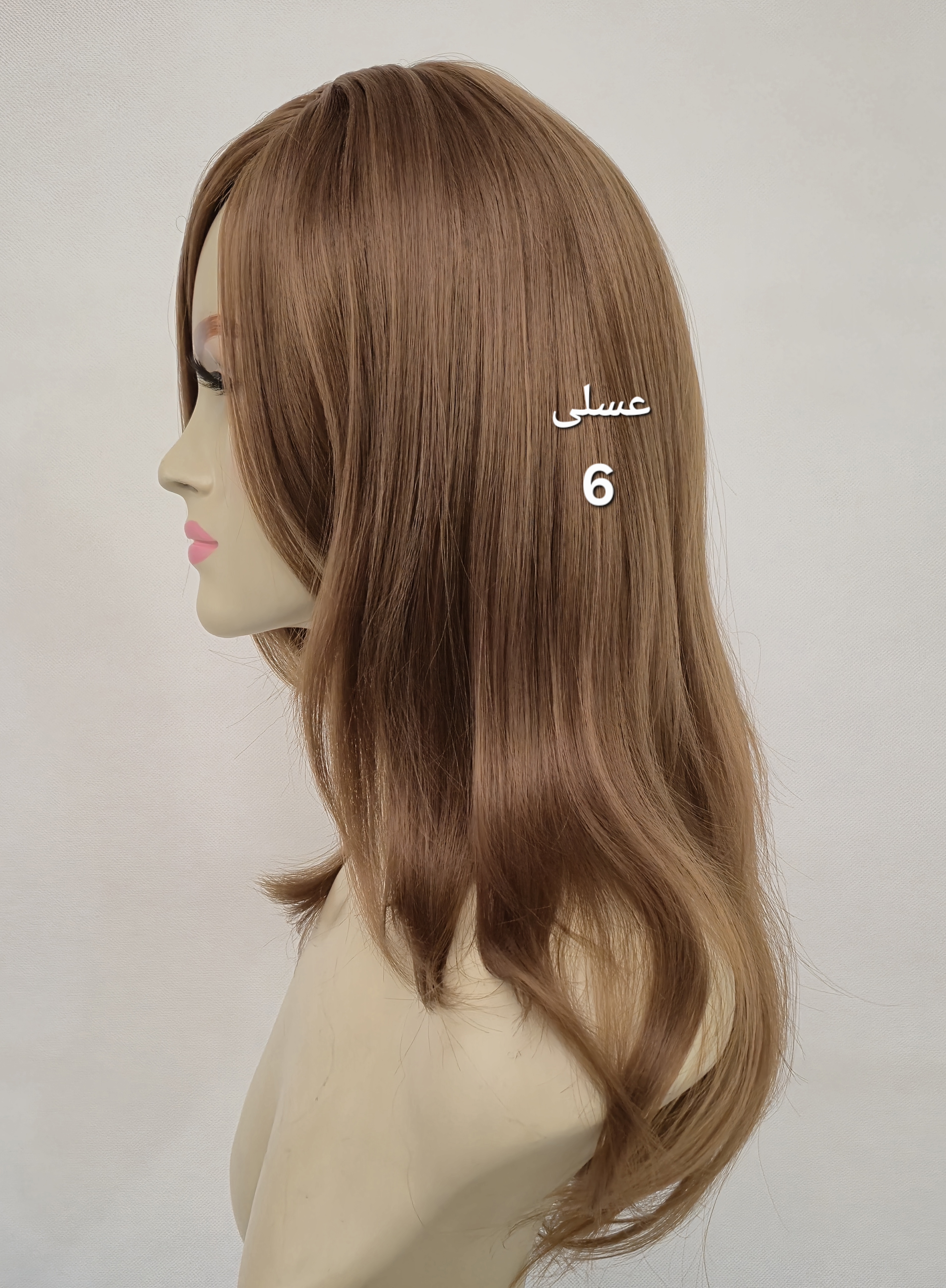 کلاه گیس زنانه متوسط لَخت 824